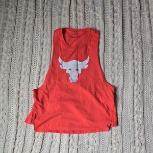 Women's Coral Sleeveless Top